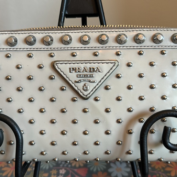 🔥 Prada studded long zippy wallet - Picture 2 of 9